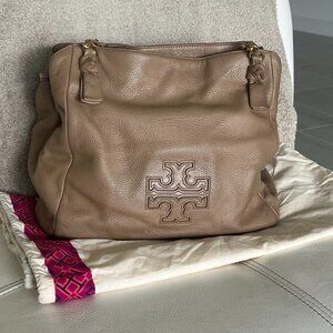 TORY BURCH - Harper Tote, Vintage Camel